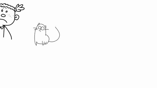 "У меня пропала кошка" Стихотворение в стиле #"Рисованное видео" смотреть онлайн