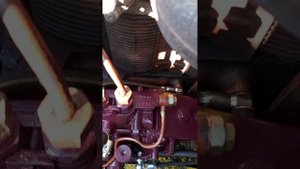 Установка датчика давления масла после замены ТНВД Д-21.