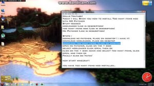 Minecraft : How to install Too Many Items with MC Patcher 1.2.5