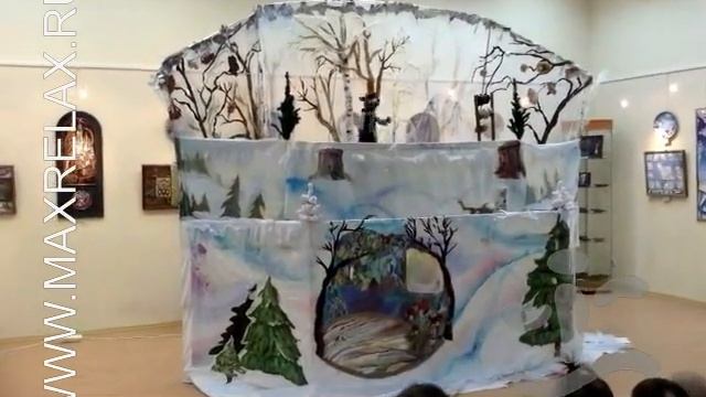 Кукольный спектакль Снегуркина школа смотреть онлайн