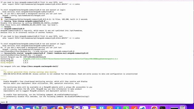 How to install MongoDB database on mac смотреть онлайн