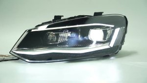 Тюнинг фары VW Поло седан