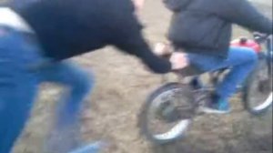 №3 Мопед СССР Д8М Покатушки Газуля дырчик