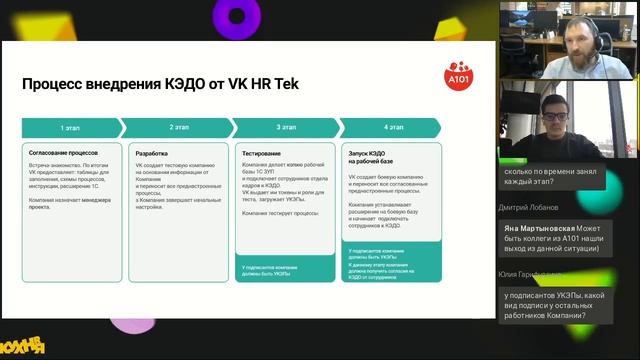 Как крупный российский девелопер перешел на КЭДО от VK HR Tek. Кейс ГК А101
