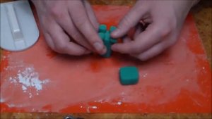 Крипер из мастики. МК.