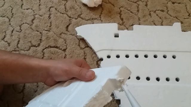 Как склеить пенопласт? Мой первый опыт. смотреть онлайн