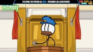 Henry Stickmin Escaping the Prison All Bios Locations (Prisoner Log Achievement)