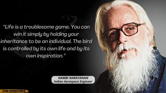 The Amazing Indian Aerospace Engineer Nambi Narayanan Whose Quotes Can Touch Your Soul! смотреть онлайн