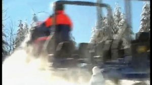 Sherpa 1.4 utility snowmobile by Alpina. Typical tasks