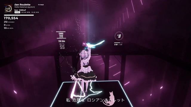 【BeatSaber】ロ・ロ・ロ・ロシアンルーレット【低スペックPCとOculus Quest 2だけでトラッキング】 смотреть онлайн