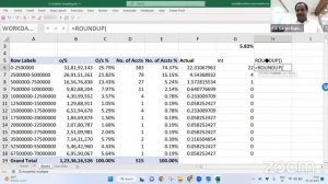 "Sampling in Audit using Excel and Caseware IDEA Tool" - Part 2 - Thursday for Technology # 3