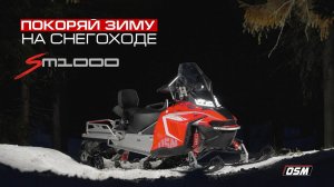 Абсолютно новый снегоход 2023 года - OSM SM1000