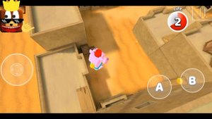 A SECRET! HOW TO OPEN A BIG GATE IN THE DESERT ? SUPER BEAR ADVENTURE GAMEPLAY