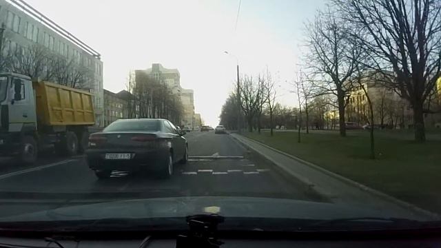 Поворот направо со второй полосы смотреть онлайн