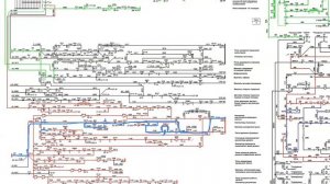 Схема запуска и питание цецей управления тепловоза 2ТЭ116