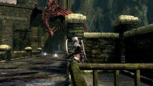 Dark Souls (Красная виверна на мосу)