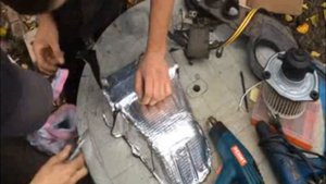 Доработка печки Волга 2410 (ФИЛЬТР ПЕЧКИ)