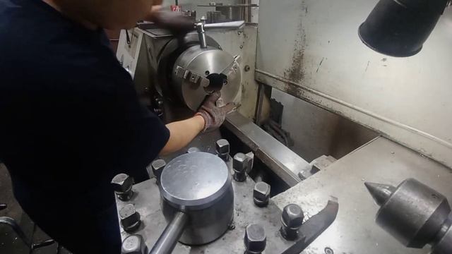 Восстановление посадочного места, тормозного барабана #ТокарныйстанокФТ11Ф1