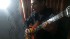 Метал на акустической гитаре, с хамбакером.