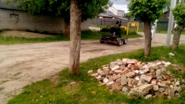 Бортовой поворот на дифференциале 2 (бортповорот) смотреть онлайн