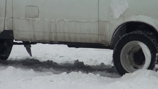 Обильный снегопад в Москаленках смотреть онлайн