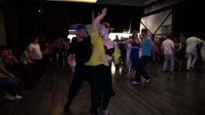 Павел Собирай и Кристина Больбат. 7-ой Московский фестиваль сальсы.