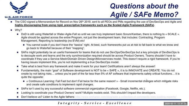 Nicolas M. Chaillan, US Air Force Chief Software Officer On Technology Agility, Scaling and More смотреть онлайн