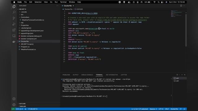 Dockerize .NET 6 in 10 Minutes смотреть онлайн