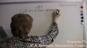 Математика, Виленкин 5 класс Задача 901