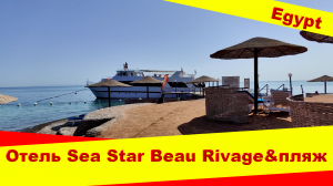 Egypt. Отель Sea Star Beau Rivage. Обзор, прогулка по пляжу.