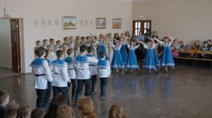 Русский танец // 6 класс Школы «Росток», г. Новосибирск