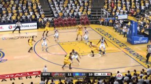 NBA LIVE 15 NBA Finals 2015 - Cleveland Cavaliers vs Golden State Warriors - 1st Qrt - HD