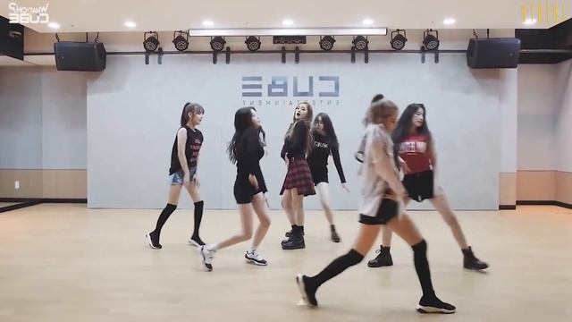 GI-DLE 여자아이들 - LATATA -Dance Practice Mirrored -Trâm смотреть онлайн