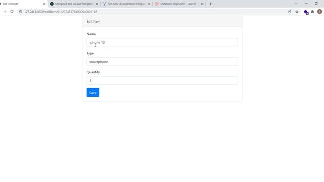 demo crud laravel and mongodb смотреть онлайн