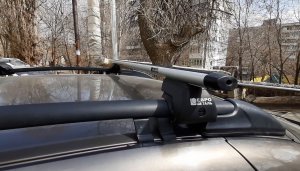 LADA GRANTA FL Установка рейлингов и багажника лифтбек