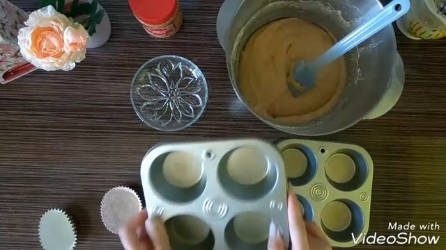 Готовим с Альфией ? Маффины с арахисовой пастой и клубничным джемом смотреть онлайн