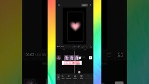 Сердце как в видео старе но в капкуте! туториал💗