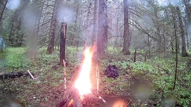 Старый способ ночевки в тайге в ненастную погоду смотреть онлайн