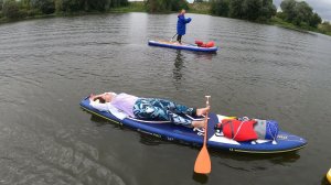 Прогулка по Оке на SUP от Акатьево до Колычево