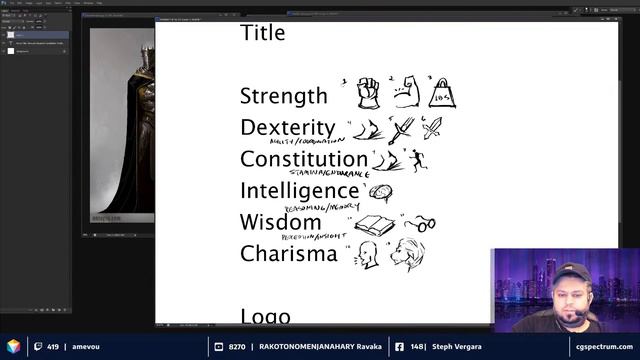 CGS Live - Concept Art 23 - Decorative UI and Frame Design Part 1 смотреть онлайн
