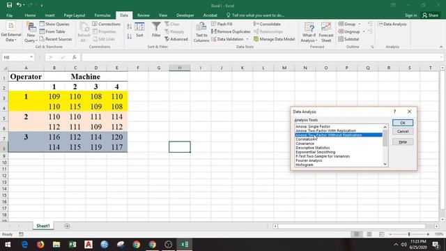 Two Factor ANOVA with Interaction Effect in Excel смотреть онлайн