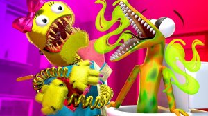 МАМОЧКА БОКСИ БУ в ЯРОСТИ от ОРАНЖА! (3D Анимация Проджект Плейтайм Роблокс Радужные Друзья Ной)