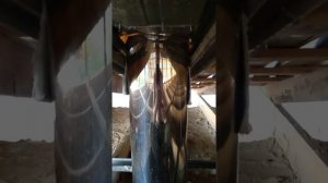 Дымоход в бане (проход через перекрытие и крышу)