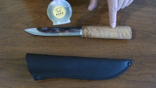 Якутский нож от кузницы BARK(Барк)|Обзор 2019 г смотреть онлайн