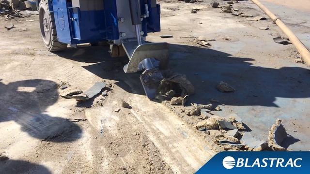 Floor stripper | The Blastrac BMS-220ADB смотреть онлайн