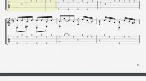 allegro spiritoso(op.1, no.10)by mauro giuliani guitar tab