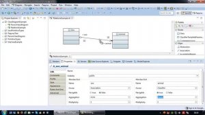 UML Tutorial 3.2 - Basics of Association relationships in a Java Class Diagram with Papyrus