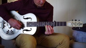 Muddy Path - Open C Slide Guitar - Gretsch Honey Dipper Guitar