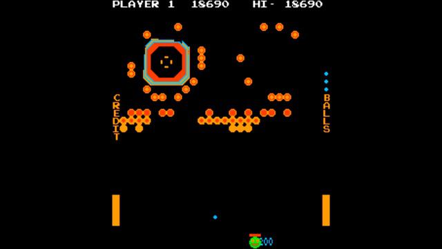 Cannon Ball [Arcade] (1985) TV Game Gruenberg {bootleg on Crazy Kong hardware}