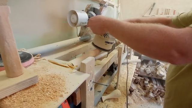 Столярка с нуля. Ножка на конус с наконечником. Очень просто сделать самому.